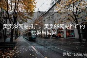 黄页88网站推广，黄页88网站推广的优势与劣势
