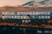 探索91网：数字科技新浪潮中的创新模式与未来趋势解析，九一互联网数字资产