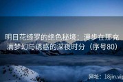 明日花绮罗的绝色秘境：漫步在那充满梦幻与诱惑的深夜时分（序号80）
